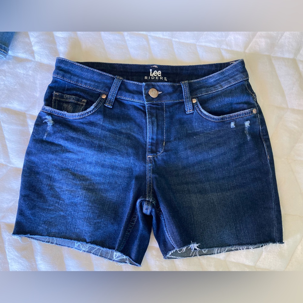 Lee Riders cut off Jean shorts